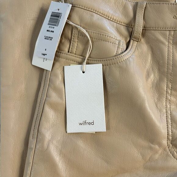 Aritzia Wilfred MELINA High Rise Straight Leg NWT - Picture 3 of 5